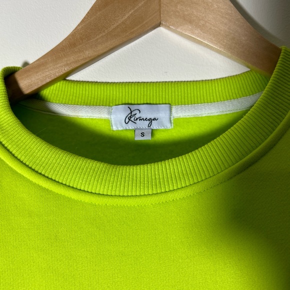 Woman drop shoulder crewneck sweatshirt,hoodie cotton - Picture 5 of 10